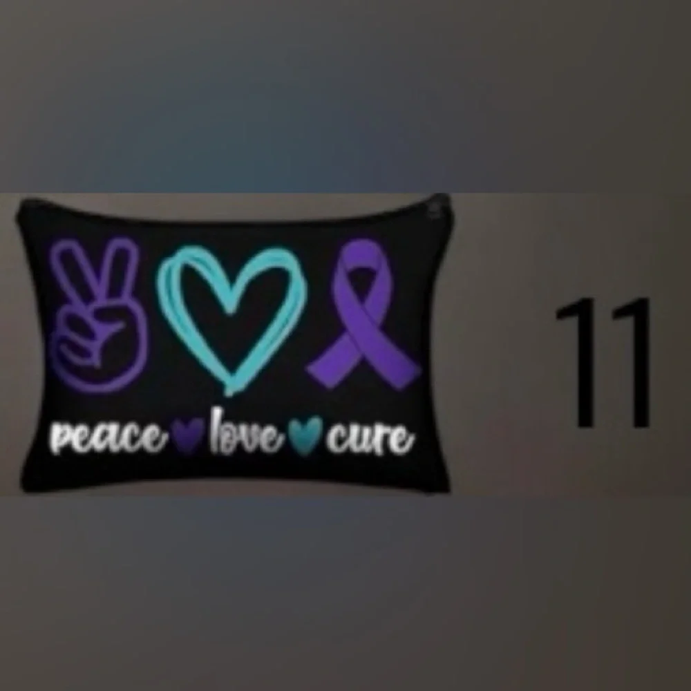 Suicide Prevention Awareness Set: 1 Pen, 1 Note pad, 1 Makeup Bags, 1 Bracelet
